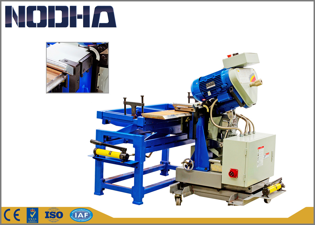 Fresatrice portatile del bordo di NODHA, velocità automatica del motore della fresatrice 750-1050 R/Min